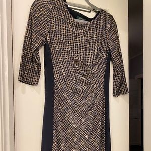 Ralph Lauren Navy Blue Work Dress